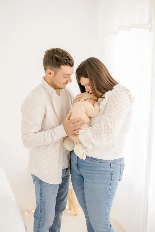 bonheur amour câlin beige gris